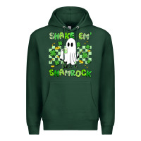 Sports Green shake em' like a shamrock Premium Hoodie - Artiststas