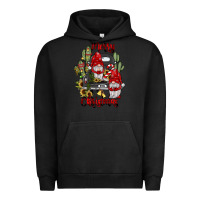 Pigment Black farm truck,merry christmas gnome Urban Hoodie - JahusDesignShop