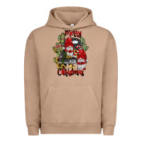 Pigment Burro farm truck,merry christmas gnome Urban Hoodie - JahusDesignShop