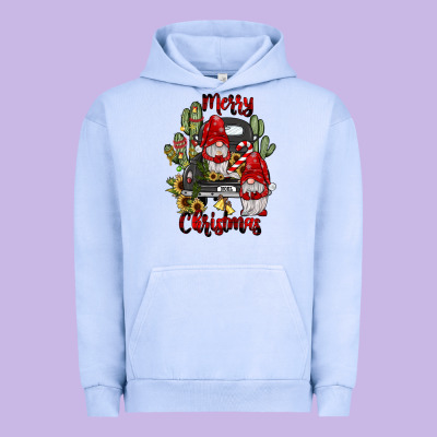 Farm Truck,merry Christmas Gnome Urban Hoodie Designed By Jahusdesignshop