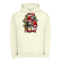 Pigment Pistachio farm truck,merry christmas gnome Urban Hoodie - JahusDesignShop