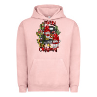 Pigment Salmon farm truck,merry christmas gnome Urban Hoodie - JahusDesignShop