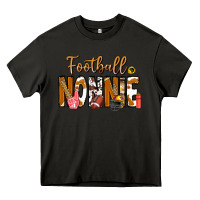 Asphalt football NONNiE Heavy Core Tee - CowhideDigitalArt