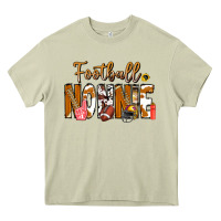 Mossy football NONNiE Heavy Core Tee - CowhideDigitalArt