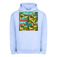 Pigment Grape Ice camouflage serape gemstone seamless pattern Urban Hoodie - BundleAndBundleShop
