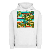 Pigment Lunar Rock camouflage serape gemstone seamless pattern Urban Hoodie - BundleAndBundleShop