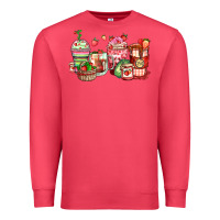 Cardinal strawberry farm fresh coffee cups Premium Sweatshirt - Zillion Design Studio
