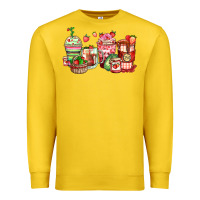 Lemon strawberry farm fresh coffee cups Premium Sweatshirt - Zillion Design Studio
