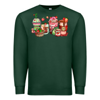 Sports Green strawberry farm fresh coffee cups Premium Sweatshirt - Zillion Design Studio