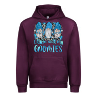 Mauve Wine chillin' with my gnomies Urban Hoodie - JahusDesignShop
