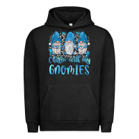 Pigment Black chillin' with my gnomies Urban Hoodie - JahusDesignShop