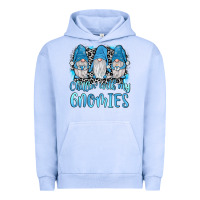 Pigment Grape Ice chillin' with my gnomies Urban Hoodie - JahusDesignShop