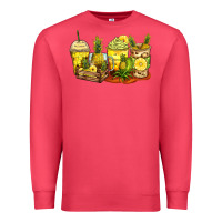 Cardinal pineapple farm fresh coffee cups Premium Sweatshirt - Zillion Design Studio