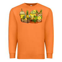 Carrot pineapple farm fresh coffee cups Premium Sweatshirt - Zillion Design Studio