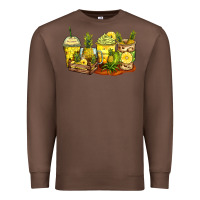 Chestnut pineapple farm fresh coffee cups Premium Sweatshirt - Zillion Design Studio