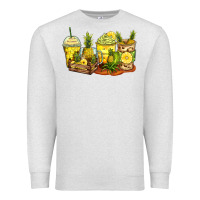 Oatmeal Heather pineapple farm fresh coffee cups Premium Sweatshirt - Zillion Design Studio