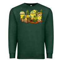 Sports Green pineapple farm fresh coffee cups Premium Sweatshirt - Zillion Design Studio