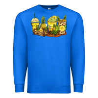 True Royal pineapple farm fresh coffee cups Premium Sweatshirt - Zillion Design Studio