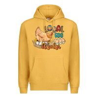 Mustard local egg dealer Premium Hoodie - Artiststas