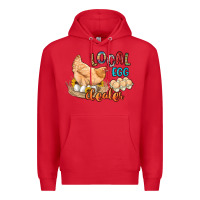 Red local egg dealer Premium Hoodie - Artiststas