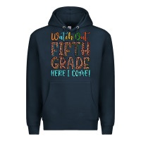 Navy watch out fifth grade here i come! Premium Hoodie - JahusDesignShop