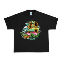Black Campeche State Of Mexico Map Urban Heavy Tee - RanaPortraitStore