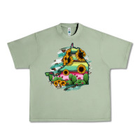 Oil Green Campeche State Of Mexico Map Urban Heavy Tee - RanaPortraitStore