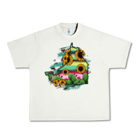 Pistachio Campeche State Of Mexico Map Urban Heavy Tee - RanaPortraitStore