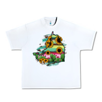 White Campeche State Of Mexico Map Urban Heavy Tee - RanaPortraitStore
