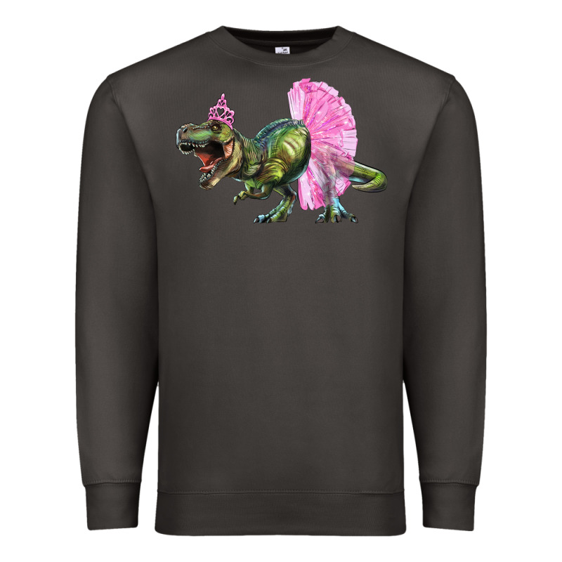 Balerina T Rex Dinosaur With Tutu Premium Sweatshirt by RanaPortraitStore | Teevron