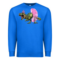 True Royal balerina t rex dinosaur with tutu Premium Sweatshirt - RanaPortraitStore