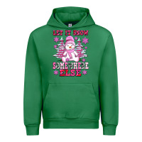 Emerald let it snow somewhere else Urban Hoodie - AdoDesignShop