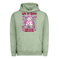 Pigment Oil Green let it snow somewhere else Urban Hoodie - AdoDesignShop