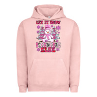 Pigment Salmon let it snow somewhere else Urban Hoodie - AdoDesignShop