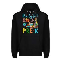 Black ready to rock pre k Premium Hoodie - JahusDesignShop