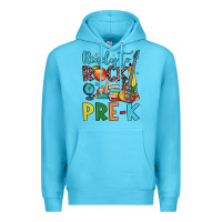 Ocean Blue ready to rock pre k Premium Hoodie - JahusDesignShop