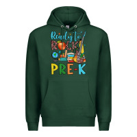 Sports Green ready to rock pre k Premium Hoodie - JahusDesignShop