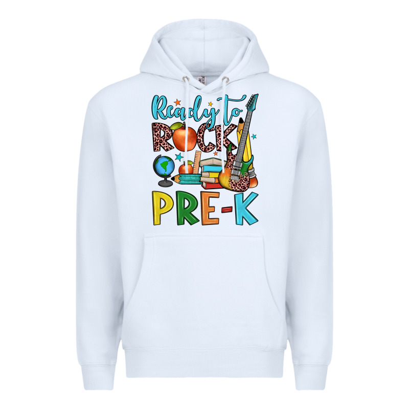 Ready To Rock Pre K Premium Hoodie by JahusDesignShop | Teevron