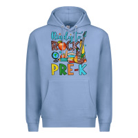 Colony Blue ready to rock pre k Premium Hoodie - JahusDesignShop