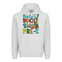 Dove Grey ready to rock pre k Premium Hoodie - JahusDesignShop