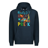 Navy ready to rock pre k Premium Hoodie - JahusDesignShop