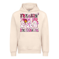 Sandshell freaking freezing with Snowmans Urban Hoodie - AdoDesignShop