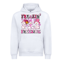 White freaking freezing with Snowmans Urban Hoodie - AdoDesignShop