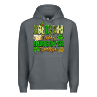 Rock irish today hungover tomorrow Premium Hoodie - Artiststas