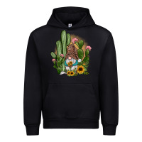 Foreset Green cactus gnomes Urban Hoodie - JahusDesignShop