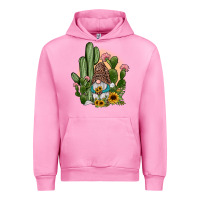 Fuchsia Pink cactus gnomes Urban Hoodie - JahusDesignShop