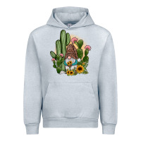Heather Grey cactus gnomes Urban Hoodie - JahusDesignShop