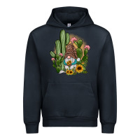 Navy cactus gnomes Urban Hoodie - JahusDesignShop