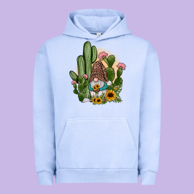 Cactus Gnomes Urban Hoodie Designed By Jahusdesignshop