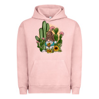 Pigment Salmon cactus gnomes Urban Hoodie - JahusDesignShop